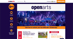 Desktop Screenshot of openartsphilly.com